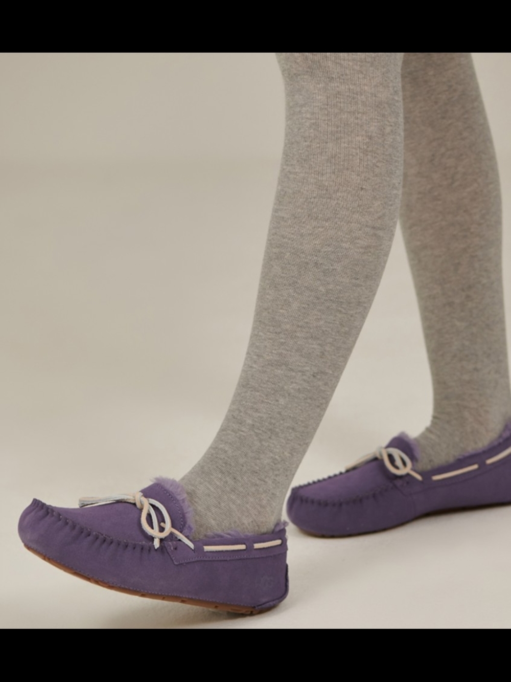 UGG Dakota Lilac Mauve Shearling Lined Slippers Size 9 NWOT MSRP $110